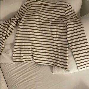 Saint James Striped Long Sleeve Top